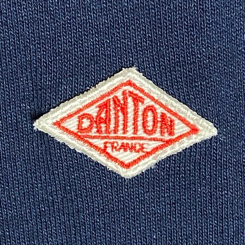 Danton France 3/4 Sleeve Midi T Shirt Dress 100% Cotton Dark Blue Size 36 - Picture 5 of 7